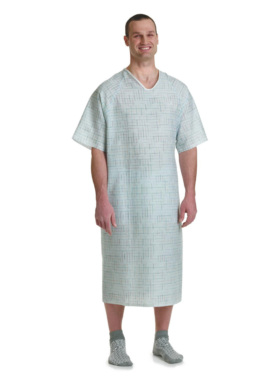 Medline Classic Lightweight Poly Cover Gown XL 50Ct